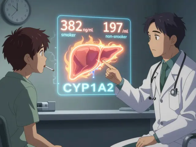 Clozapine and Smoking: How CYP1A2 Induction Affects Dose Needs and Safety